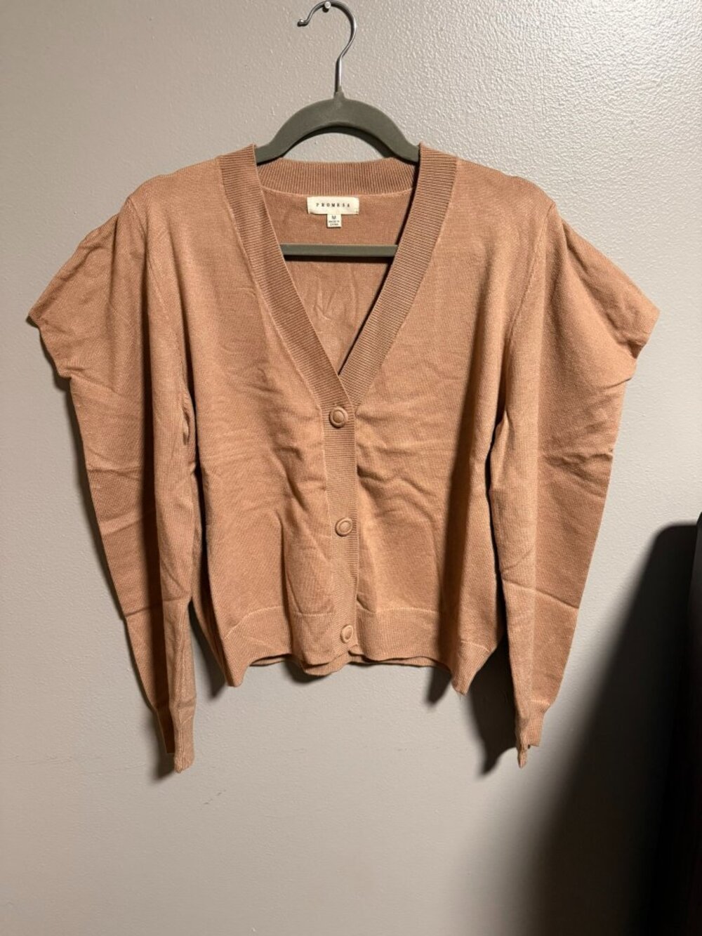 NWT Promesa Cardigan – Sandstone – Size S & M